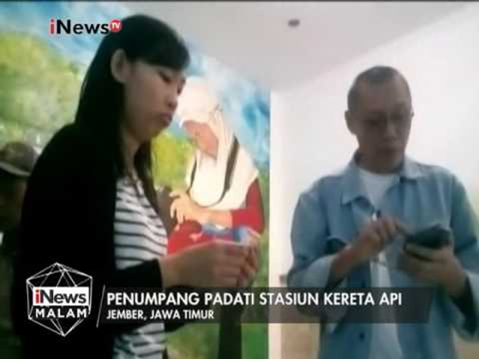 Arus balik libur Imlek, penumpang padati Stasiun KA - iNews Malam 29/01