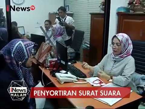 KPUD DKI Jakarta Janjikan Penyortiran Surat Suara Selesai Secepatnya - iNews Malam 30/01