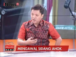 Habiburokhman : Kubu Ahok Gunakan Strategi Mental - iNews Breaking News 31/01