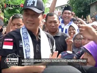 AHY Sapa Warga Cipinang dan Janjikan Berikan Modal Untuk Para Usaha Kecil - iNews Malam 30/01