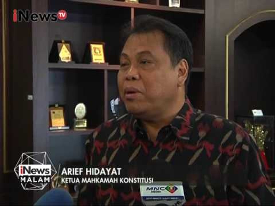 Ketua MK : Tidak Perlu Dibentuk Lembaga Pengawasan Untuk Hakim - iNews Malam 30/01