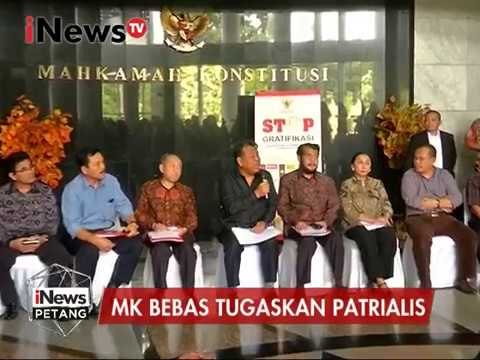 Bebas tugas, Patrialis kehilangan wewenang sebagai hakim - iNews Petang 30/01
