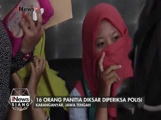 16 orang Panitia Diksar Mapala UII diperiksa Polisi - iNews Siang 31/01