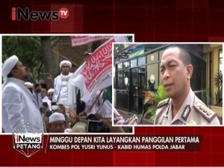 Download Video: Kombes Pol Yusri : Minggu depan kita layangkan panggilan pertama Habieb Rizieq - iNews Petang 31/01