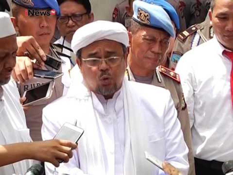 Rizieq Shihab hari ini diperiksa sebagai saksi kasus Makar - iNews Siang 01/02