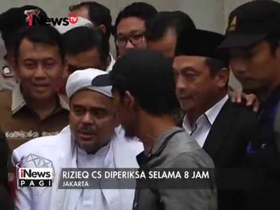 Usai Diperiksa Rizieq Shihab dan Bachtiar Nasir Tegaskan Tidak Terlibat Makar - iNews Pagi 02/02