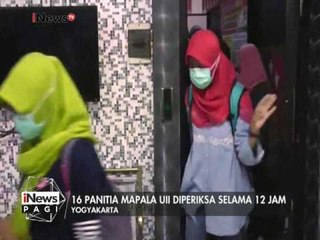 16 Panitia Mapala UII diperiksa selama 12 jam - iNews Pagi 01/02
