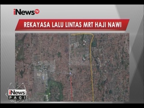 Jalan Fatmawati Ditutup Selama Pembangunan Stasiun MRT Lebak Bulus - iNews Pagi 02/02