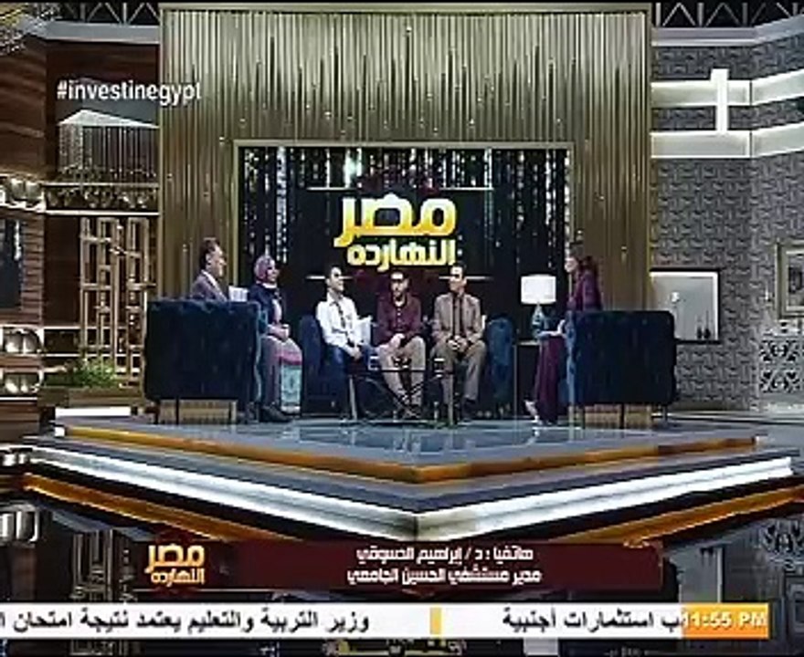 مدير مستشفى الحسين الجامعى: الدكاترة قامو بدور بطولى لإنقاذ المرضى من الحريق بالمستشفى