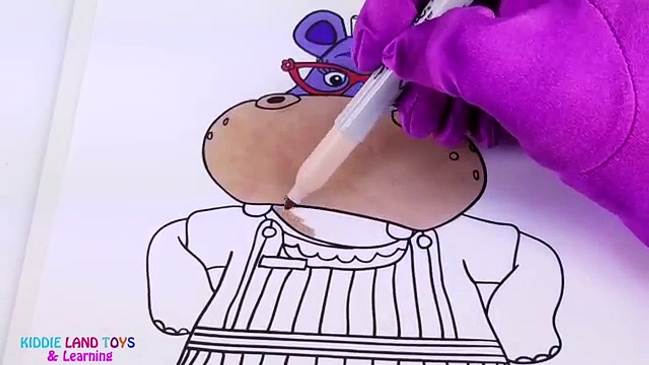 Nurse Hallie Coloring Page! Fun Doc McStuffins Coloring Activity for Kids Toddlers Children