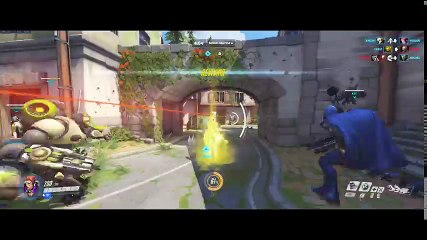 Overwatch _ 4K Moira Gameplay _ Rough Start/Decent Hold