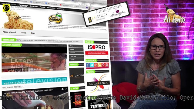 ANA DESPIDIENDO EL PROGRAMA AL`DENTE DEL11 07 2018