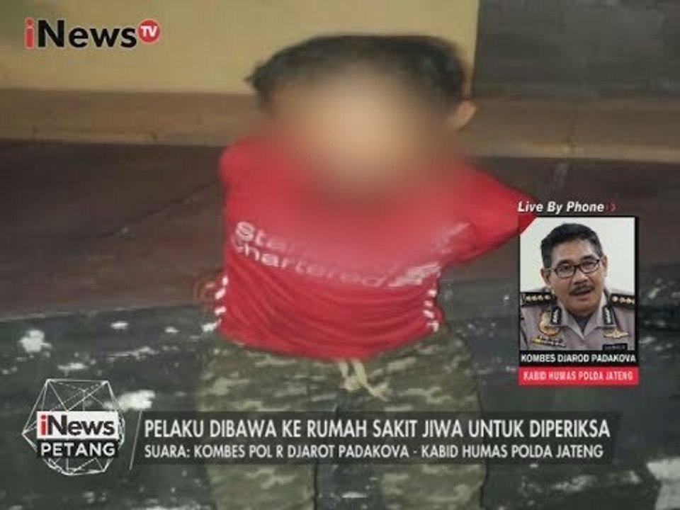 Keterangan dari Kabid Humas Polda Jateng Terkait Teror Mapolda Jateng -  iNews Petang 28/06