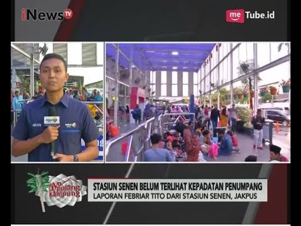 Belum Terlihat Kepadatan Penumpang Arus Balik di Stasiun Senen - iNews Pagi 30/06