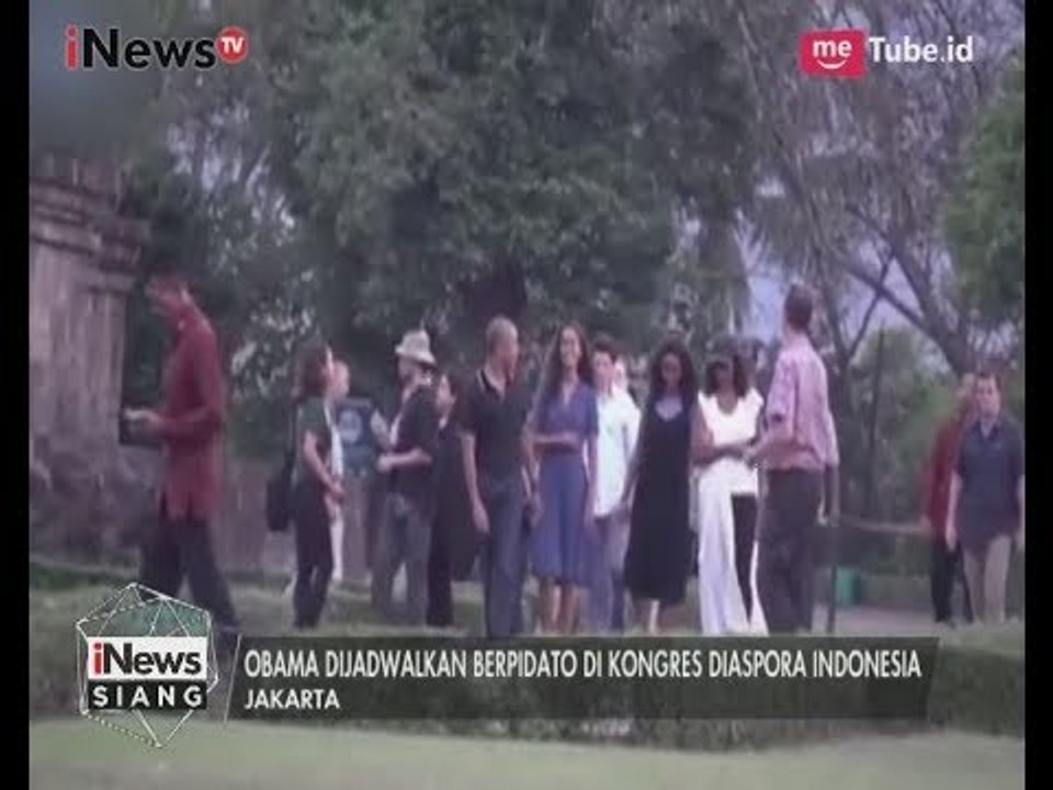 Selain Bertemu Jokowi, Obama Dikabarkan Akan Menghadiri Acara Diaspora Indonesia - iNews Siang 30/06