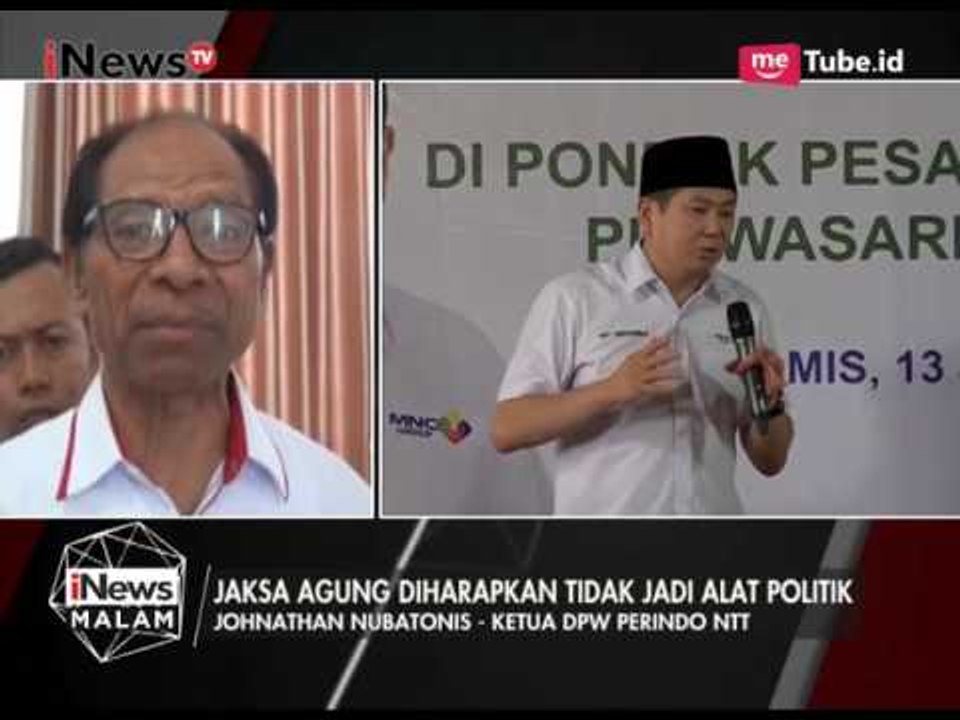 Kasus SMS HT Dianggap Menjadi Alat Politik Untuk Menjatuhkan Partai Perindo - iNews Malam 29/06