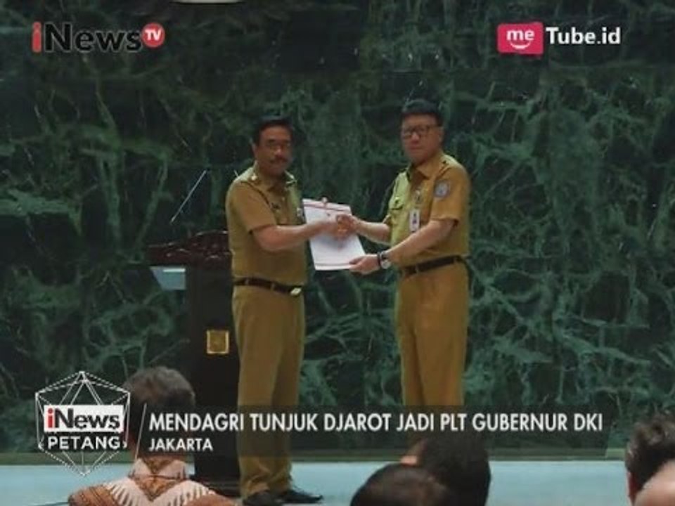Djarot Gantikan Ahok Sampai Masa Jabatan Habis - iNews Petang 09/05