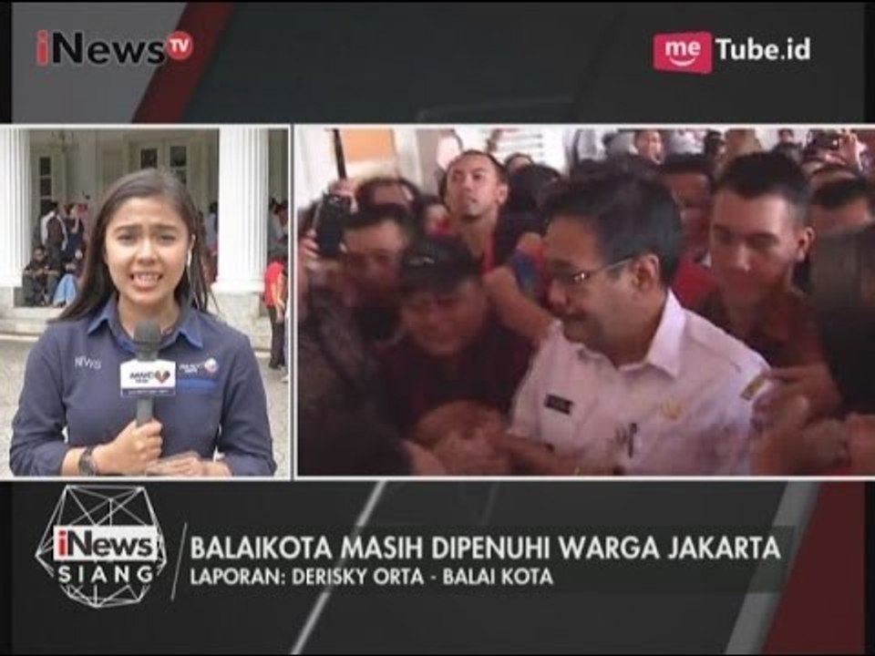 Suasana Siang Tadi di Balai Kota, Sambut Hari Pertama Djarot Jabat Gubernur - iNews Siang 10/05