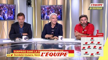 Mousa Dembélé à la place de Meunier - Foot - L'Equipe d'Estelle