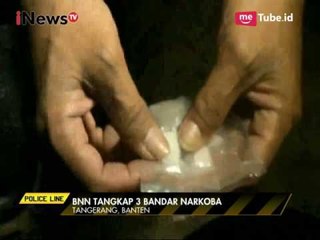 BNN Kota Tanggerang Menangkap 3 Pengedar Sabu - Police Line 10/05