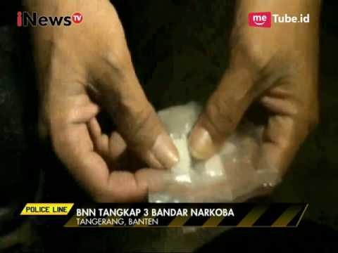 BNN Kota Tanggerang Menangkap 3 Pengedar Sabu - Police Line 10/05