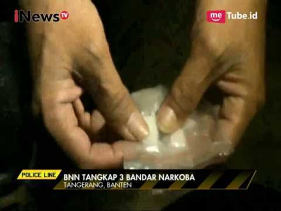 BNN Kota Tanggerang Menangkap 3 Pengedar Sabu - Police Line 10/05