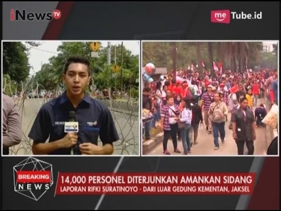 Situasi di Depan Pengadilan Negeri Usai Vonis Dijatuhkan - Breaking News 09/05