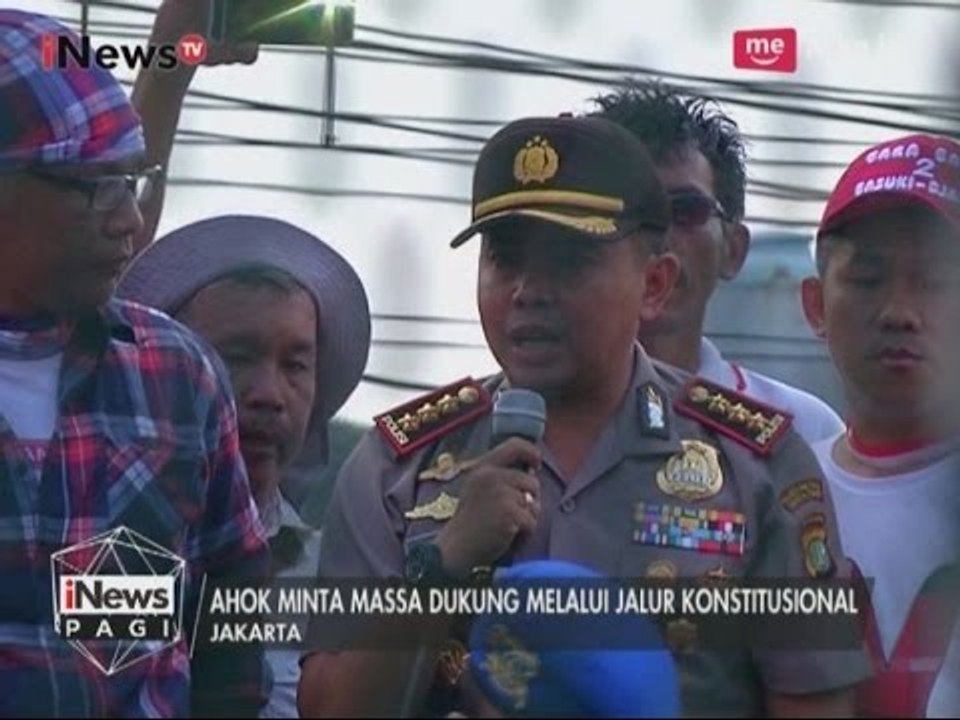 Kapolres Sampaikan Pesan Ahok untuk Bubar & Dukung Lewat Jalur Konstitusional - News Pagi 10/05