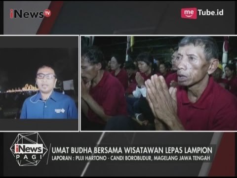 Kondisi Langsung di Candi Borobudur Dalam Perayaan Waisak - iNews Pagi 11/05
