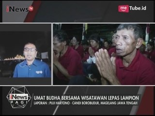 Kondisi Langsung di Candi Borobudur Dalam Perayaan Waisak - iNews Pagi 11/05