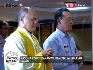 Pasca Pelarian Napi, Menkumham Copot Kakanwil Riau & Gantikan yang Baru - iNews Malam 08/05