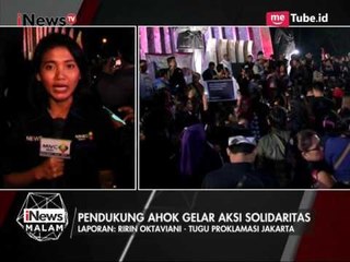 Pendukung Ahok Gelar Aksi Solidaritas di Tugu Proklamasi - iNews Malam 10/05