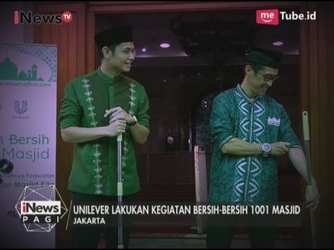 Sambut Bulan Ramadhan, Unilever Lakukan Kegiatan Bersih-bersih 1001 Masjid - iNews Pagi 11/05