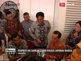 Download Video: Bertugas Sendiri, Djarot Tetap Layani Aduan Warga & Buatkan Stand Khusus - iNews Siang 12/05