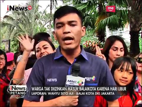 Suasana Petang di Depan Balai Kota Didatangi Lagi Oleh Simpatisan Ahok - News Petang 11/05