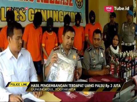Kepolisian Gunung Kidul Ungkap Peredaran Narkoba Via Stik Playstation - Police Line 12/05