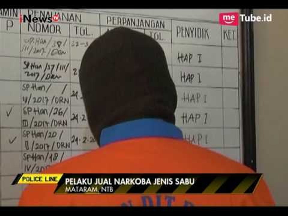 Jadi Kurir, Seorang Oknum Narkoba Mataram Diamankan Polisi  - Police Line 12/05