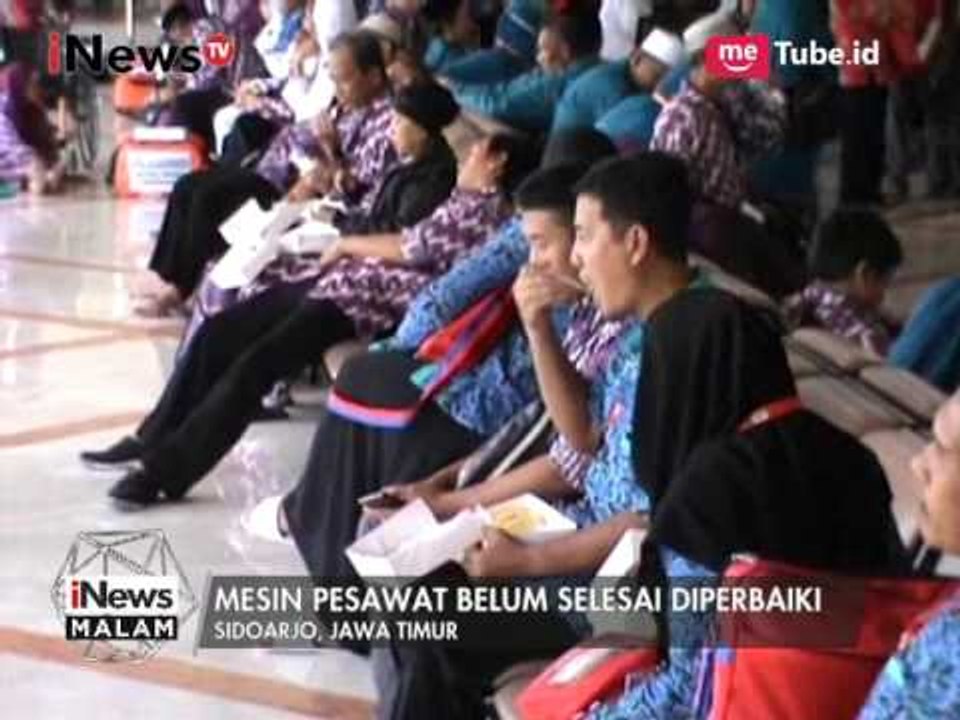 Ratusan Calon Jemaah Umroh Asal Jatim Kembali Gagal Terbang 2x di Bandara Juanda - iNews Malam 12/05