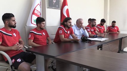 Boluspor, 8 futbolcu ile sözleşme imzaladı - BOLU