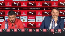 #TheDevilsareBack Rino Gattuso e Massimiliano Mirabelli sono i protagonisti della prima conferenza stampa della stagione 2018/19 English audio 