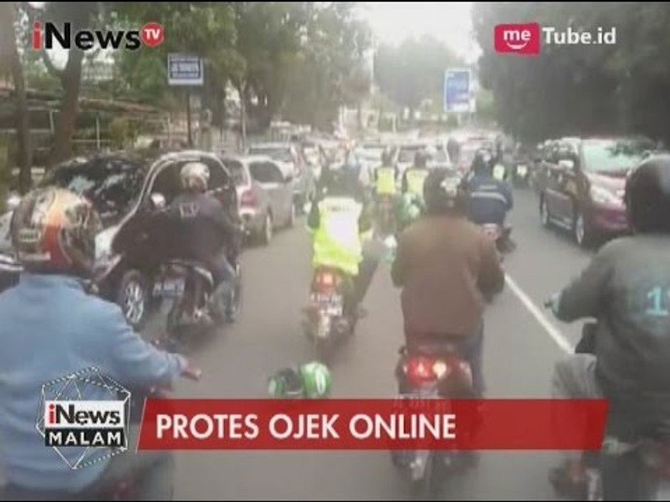 Di Lampung, Tukang Ojek Pangkalan Lakukan Sweeping Pengemudi Ojek Online - iNews Malam 14/05