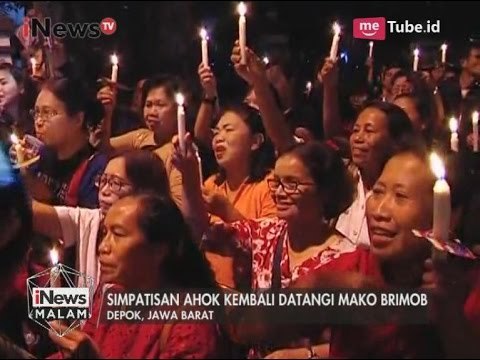 Sempat Dibubarkan, Simpatisan Ahok Kembali Datang Sambil Menyalakan Lilin - iNews Malam 11/05