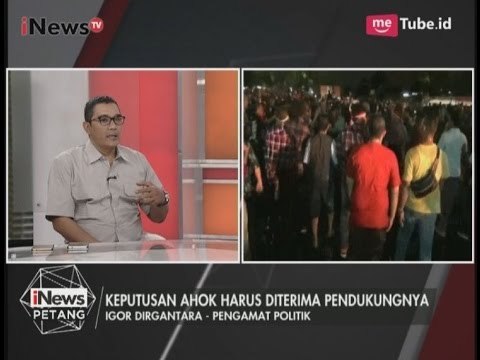 Simpatisan Ahok Merajalela, Presiden Kemana ? - iNews Petang 15/05