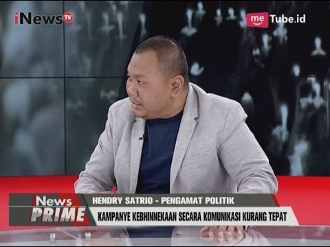 Kampanye Kebhinekaan Secara Komunikasi Kurang Tepat - iNews Prime 11/05