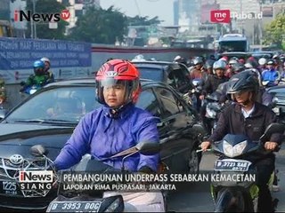 Pembangunan Underpass di Mampang, Sebabkan Kemacetan Panjang - iNews Siang 16/05