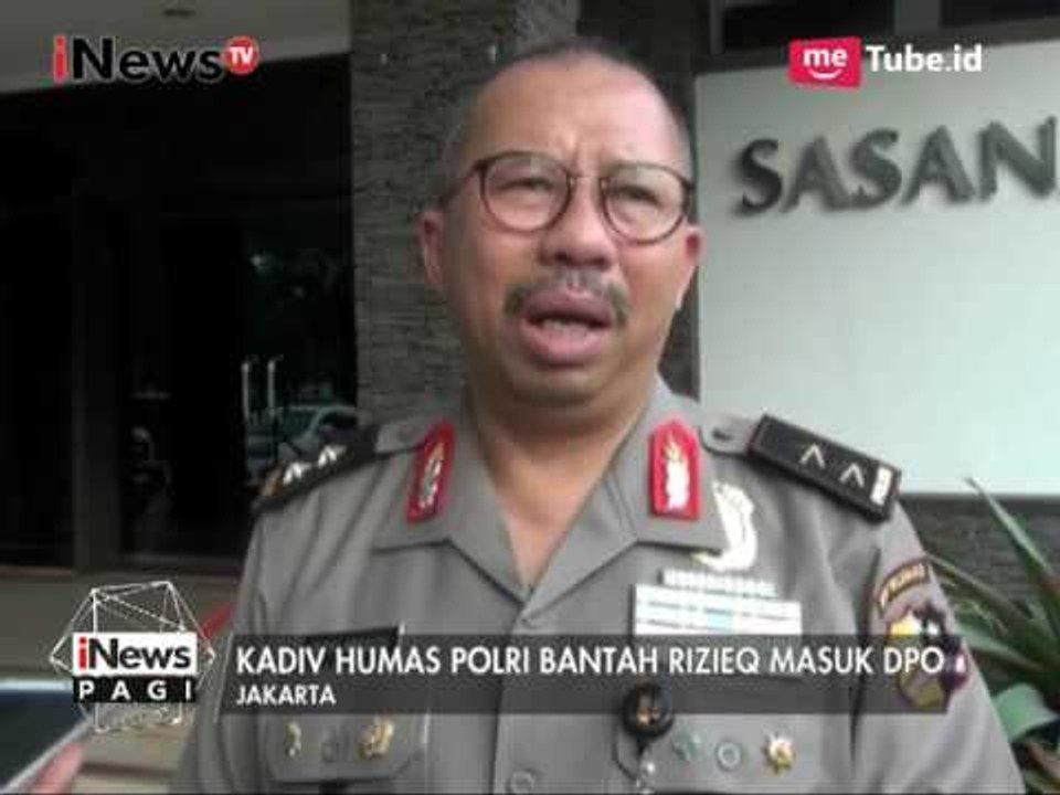 Pihak Mabes POLRI Bantah Rizieq Shihab Masuk DPO - iNews Pagi 17/05