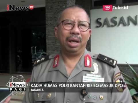Pihak Mabes POLRI Bantah Rizieq Shihab Masuk DPO - iNews Pagi 17/05