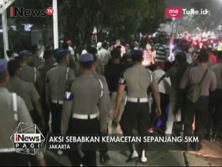 Sebabkan Kemacetan Panjang Depan PT Jakarta, Aksi Simpatisan Ahok Dibubarkan - iNews Pagi 17/05