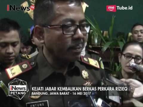 Belum Lengkap, Kejati Jabar Kembalikan Berkas Perkara Rizieq - iNews Petang 17/05