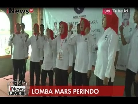 DPD Perindo Banten Gelar Lomba Paduan Suara Mars Perindo - iNews Pagi 17/05